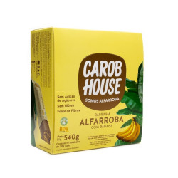 Alfarroba com Banana 540g Carob House