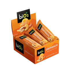 Barra 7Nuts com Damasco Display 300g Bio2