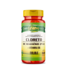 Capsula de Cloreto de Magnésio P.A + Vitamina B6 60cp Unilife