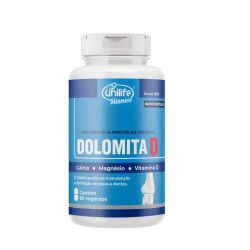 Capsula Dolomita com Vitamina D 60cp Unilife