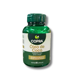 Cápsulas de Óleo de Coco 60 de 1000mg da Copra