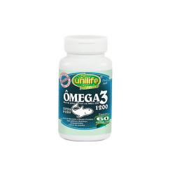 Cápsulas de Ômega 3 60cp de 1200mg Unilife