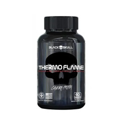 Capsula Thermo Flame 60 Capsulas Black Skull