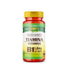 Capsula Tiamina Vitamina B1 60cp Unilife