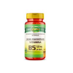 Capsula Ácido Pantotênico Vitamina B5 60cp Unilife