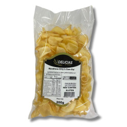 Chips de Mandioca com Sal 200g Delícias Finas