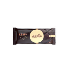 Chocolate 70% Cacau Zero Lactose 80g Laciella