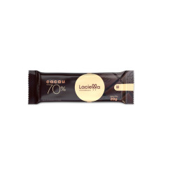 Chocolate 70% Cacau Zero Lactose 20g Laciella