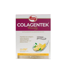 Colagentek Beauty sabor Abacaxi e Hortelã 30 sachês Vitafor