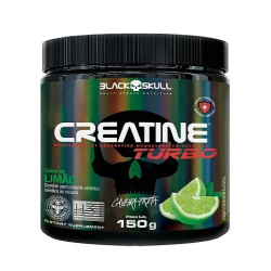 Creatine Turbo Sabor Limão 150g Black Skull