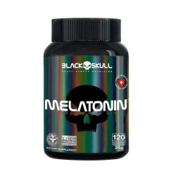 Melatonina Sublingual 120 Capsulas Black Skull