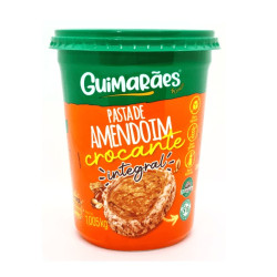 Pasta de Amendoim Integral Crocante 450g Guimarães