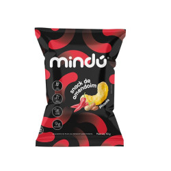 Snack Proteico de Amendoim Picante Sem Glúten/Lactose 50g Mindú