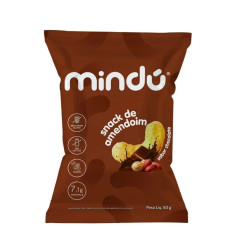 Snack Proteico de Amendoim Sabor Chocolate Sem Glúten/Lactose 50g Mindú