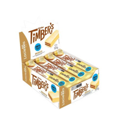 Timber's Wafer Chocolate Branco Display 324g Laciella