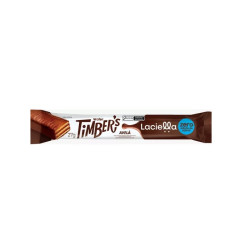 Timber's Wafer Chocolate e Avelã 27g Laciella