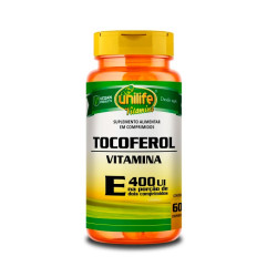 Tocoferol Vitamina E 30 Comprimidos Unilife