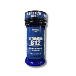 Vitamina Metilcobalamina B12 60 Capsulas Stretch Life