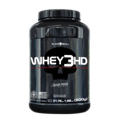 Whey 3HD Sabor Baunilha 900g Black Skull