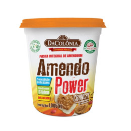 Pasta de Amendoim AmendoPower Granulada 1,005kg Da Colônia
